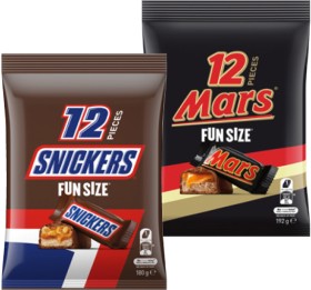 Mars-Snickers-or-Maltesers-Fun-Size-Pack-132192g-Selected-Varieties on sale