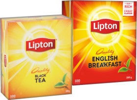 Lipton+Quality+Black+Tea+or+English+Breakfast+Tea+Bags+100+Pack