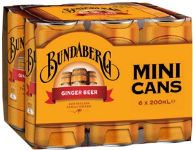 Bundaberg+Mini+Cans+6x200mL+Selected+Varieties