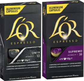 LOR-Espresso-Coffee-Capsules-10-Pack-Selected-Varieties on sale