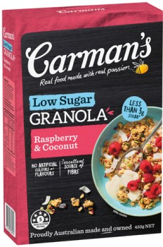 Carman%26rsquo%3Bs+Granola+425%E2%80%91450g+Selected+Varieties