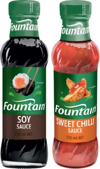 Fountain+Sauce+250mL+Selected+Varieties