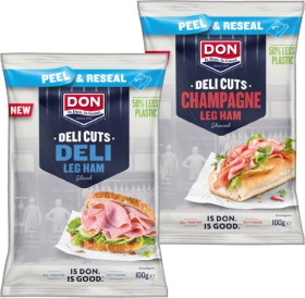 Don+Deli+Cuts+Shaved+or+Sliced+Meat+80%E2%80%91100g+Selected+Varieties