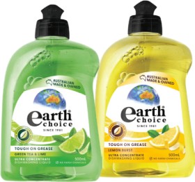 Earth+Choice+Ultra+Concentrate+Dishwashing+Liquid+500mL+Selected+Varieties