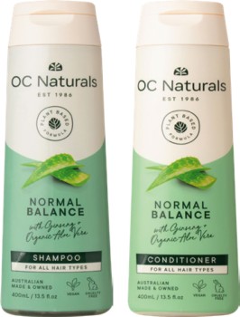 OC-Naturals-Shampoo-or-Conditioner-400mL-Selected-Varieties on sale