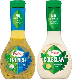 Praise+Dressing+330mL+Selected+Varieties