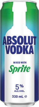 Absolut+%26amp%3B+Sprite+5%25+Premix+Range+Cans+330mL