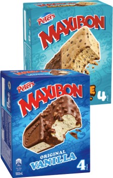 Peters-Maxibon-4-Pack-Selected-Varieties on sale