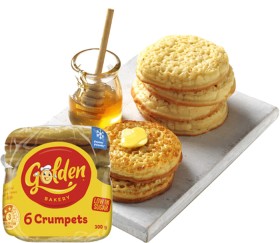Golden-Crumpet-Rounds-6-Pack-Selected-Varieties on sale
