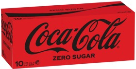 CocaCola-10x375mL-Selected-Varieties on sale