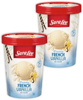 Sara+Lee+Ice+Cream+1+Litre+Selected+Varieties