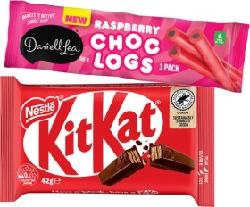 Darrell-Lea-Choc-Logs-3-Nestl-Medium-Bars-38-50g-or-Smarties-50g-Selected-Varieties on sale
