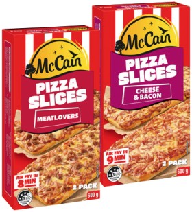 McCain+Pizza+Slices+600g+Selected+Varieties