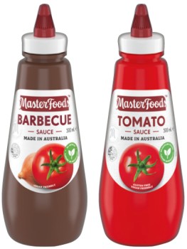 MasterFoods-Barbecue-or-Tomato-Squeezy-Sauce-475500mL-or-Praise-Traditional-Squeeze-Mayo-250280g-Selected-Varieties on sale