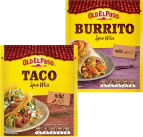 Old-El-Paso-Spice-Mix-3040g-Selected-Varieties on sale