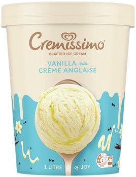 Streets-Cremissimo-Ice-Cream-1-Litre-Selected-Varieties on sale
