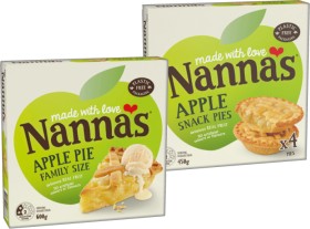 Nannas-Fruit-Pie-Family-Size-600g-or-Snack-Pies-450g-Selected-Varieties on sale