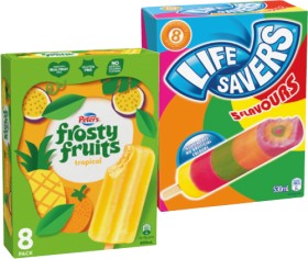 Peters-Frosty-Fruits-68-Pack-or-Life-Savers-Ice-Block-8-Pack-Selected-Varieties on sale