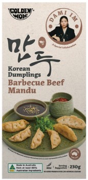 Golden-Wok-Korean-Dumplings-230g-Selected-Varieties on sale