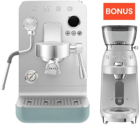 Smeg-Minipro-Espresso-Coffee-Machine-Matte-Emerald-Green on sale