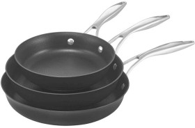 Circulon-Style-Hard-Anodised-Triple-Frypan-Set-21-25-and-28cm on sale