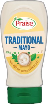 Praise+Traditional+Squeeze+Mayo+250%E2%80%91280g+Selected+Varieties