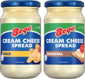 Bega-Cream-Cheese-Spread-250g-Selected-Varieties on sale