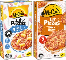 McCain+Lil%26rsquo%3B+Pizzas+380%E2%80%91400g+Selected+Varieties