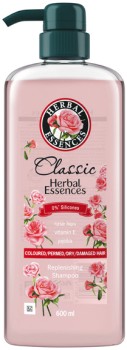 Herbal+Essences+Rose+Hips%2C+Vitamin+E%2C+Jojoba+Replenishing+Shampoo+600mL