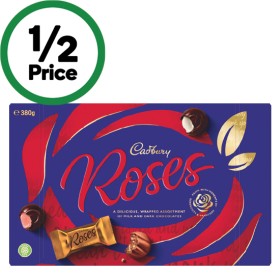 Cadbury-Roses-380g on sale