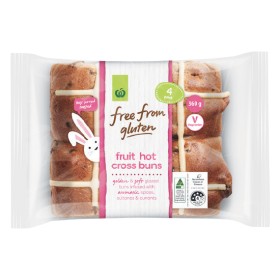 Woolworths+Free+From+Gluten+Hot+Cross+Bun+Varieties+Pk+4