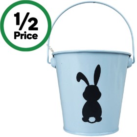 Easter-Metal-Pail-Assorted on sale