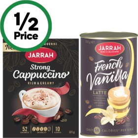 Jarrah+Coffee+Sachets+Pk+8-10+or+Tins+250g+or+Hot+Chocolate+Sachets+Pk+10