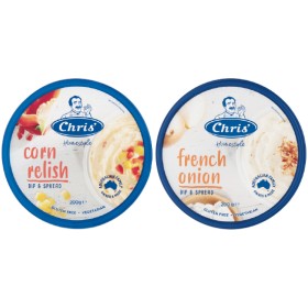Chris-Homestyle-Dips-200g on sale