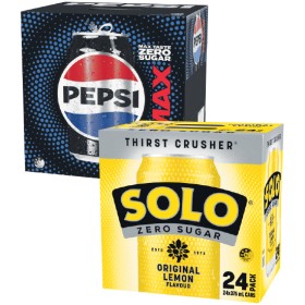Pepsi+Max%2C+Solo+Zero+Sugar%2C+Mountain+Dew+Zero+Sugar+or+Schweppes+Lemonade+Zero+Sugar+Soft+Drink+Can+Varieties+24+x+375ml