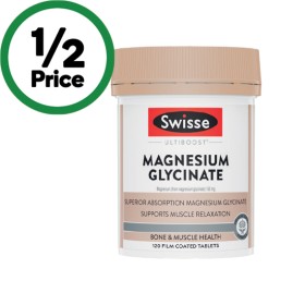 Swisse-Ultiboost-Magnesium-Glycinate-Tablets-Pk-120 on sale