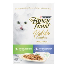 Fancy-Feast-Petite-Delights-Wet-Cat-Food-Pk-6-x-50g on sale
