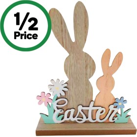 Easter+Wooden+Bunny+Tabletop