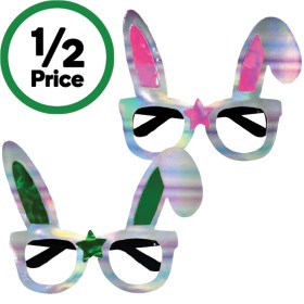 Easter-Novelty-Glasses-Assorted on sale