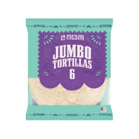 La+Mesita+Jumbo+Tortillas+450g+Pk+6