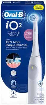 Oral-B+iO2+Electric+Toothbrush+White