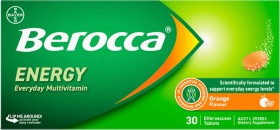 Berocca+Energy+Orange+Flavour+30+Effervescent+Tablets