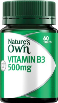 Nature%26rsquo%3Bs+Own+Vitamin+B3+500mg+60+Tablets