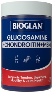 Bioglan+Glucosamine+%2B+Chondroitin+%2B+MSM+180+Tablets