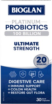 Bioglan+Platinum+Probiotics+100+Billion+30+Capsules