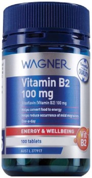 Wagner+Vitamin+B2+100mg+100+Tablets