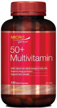 Microgenics+50%2B+Multivitamin+120+Capsules