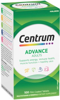 Centrum+Advance+Adults+Multivitamin+100+Tablets