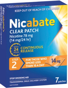 Nicotinell+Clear+Patch+Step+2+14mg