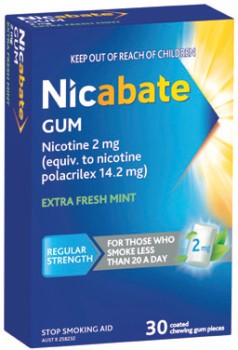 Nicabate+Gum+2mg+30+Pieces